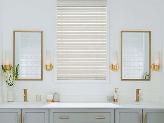EverWood® Alternative Wood Blinds - Alternative Wood, Silver Lining